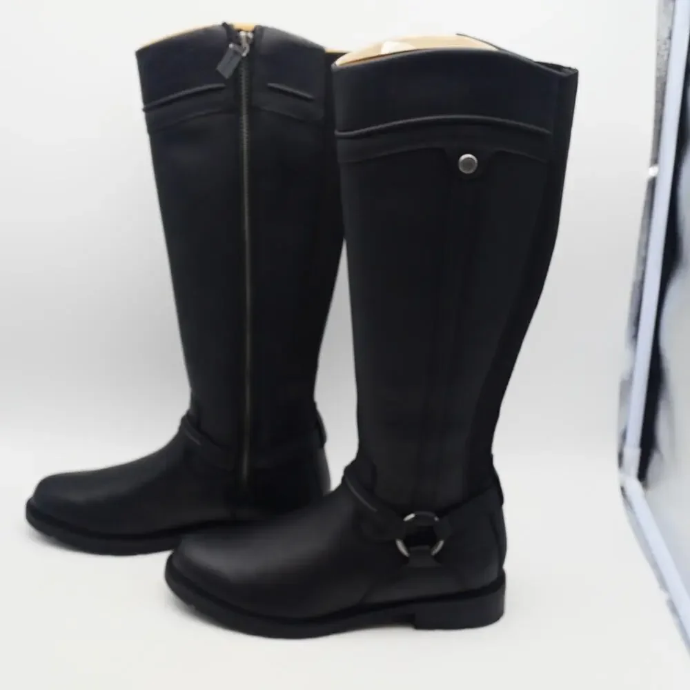 NEW Ariat Women's 5.5 Scarlet H2O Riding Boots Tall Black Leather Waterproof